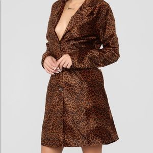 Fashion Nova faux fur coat